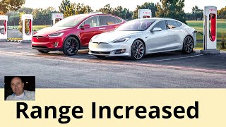 On february 14 elon musk tweeted that the long range plus tesla model
s and x have increased range. news now has ...