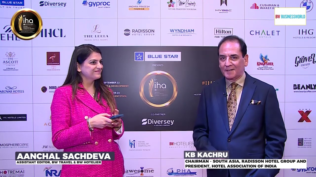 BWH IHA 2025 | KB Kachru, President, HAI and Chairman – Radisson Hotel Group - SA