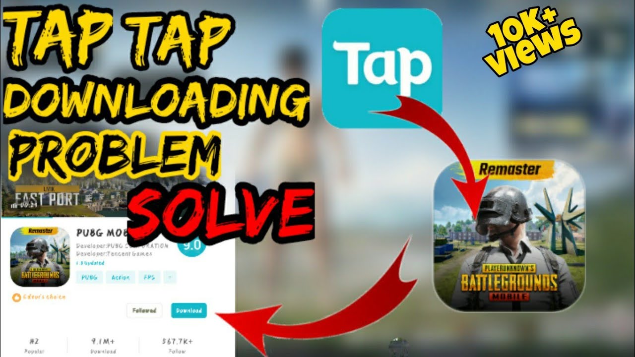 Tap Tap Downloading Problem Solve Pubg Kr Installing Problem Solve Tap Tap New Problem Solve Youtube