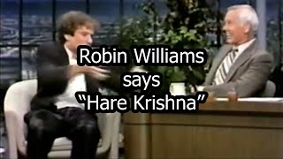 Robin Williams Makes an Insane First Appearance  Carson Tonight Show: 1:29 - 1:55