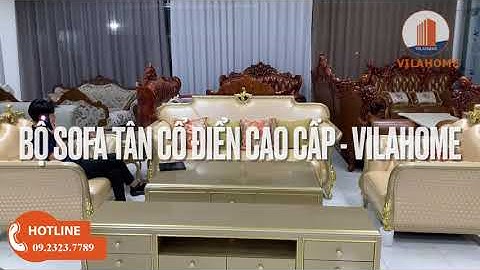 🎀BỘ NỘI THẤT PHÒNG KHÁCH TÂN CỔ ĐIỂN ĐƠN GIẢN