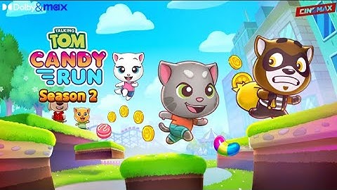Talking Tom Candy Run Season 2 Gameplay Walkthrough #26: Play Ginger & Angela
