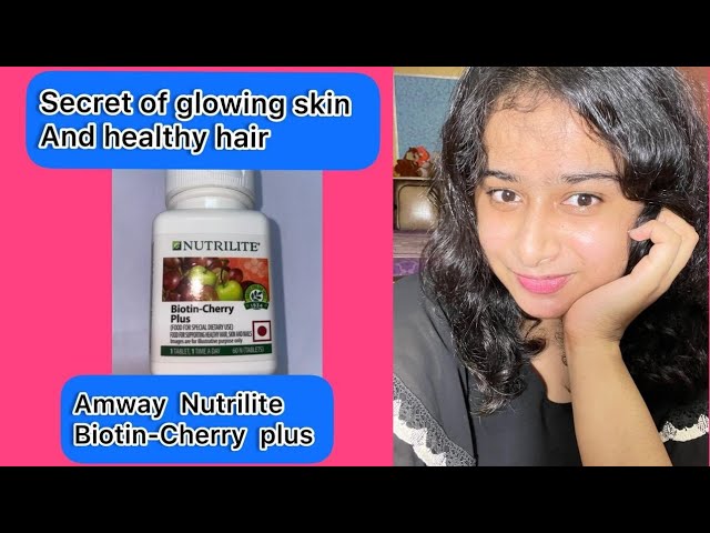 NUTRILITE® Biotin - Cherry Plus 60 TAB Reduce Nail Brittleness, GROW HAIR |  eBay
