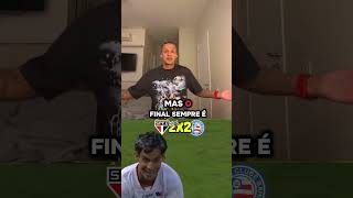 💥SOUZA MALUCO COM EMPATE DO SÃO PAULO X BAHIA ##saopaulo #bahia #futebol #shorts