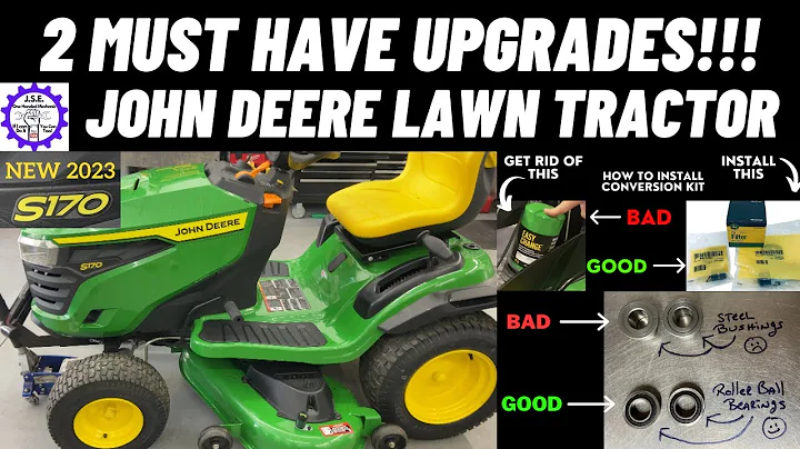 2 Must Have Upgrades John Deere Lawn Tractor.****CHECK YOURS BEFORE ORDERING !!!!