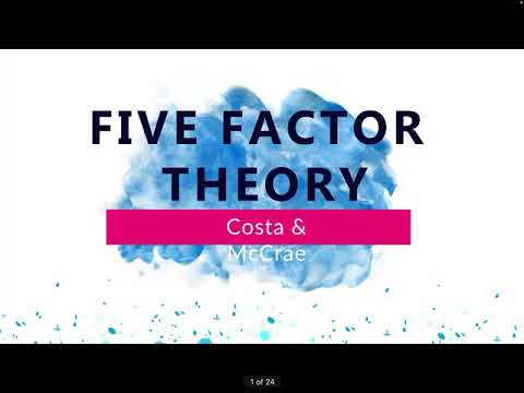 paul costa and robert mccrae biography