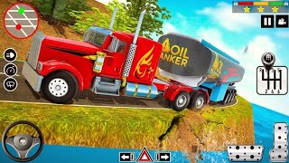 Oil Tanker Truck Driving Games -  Off-road Oil Transport Truck Simulator 2022 - Android Gameplay screenshot 5