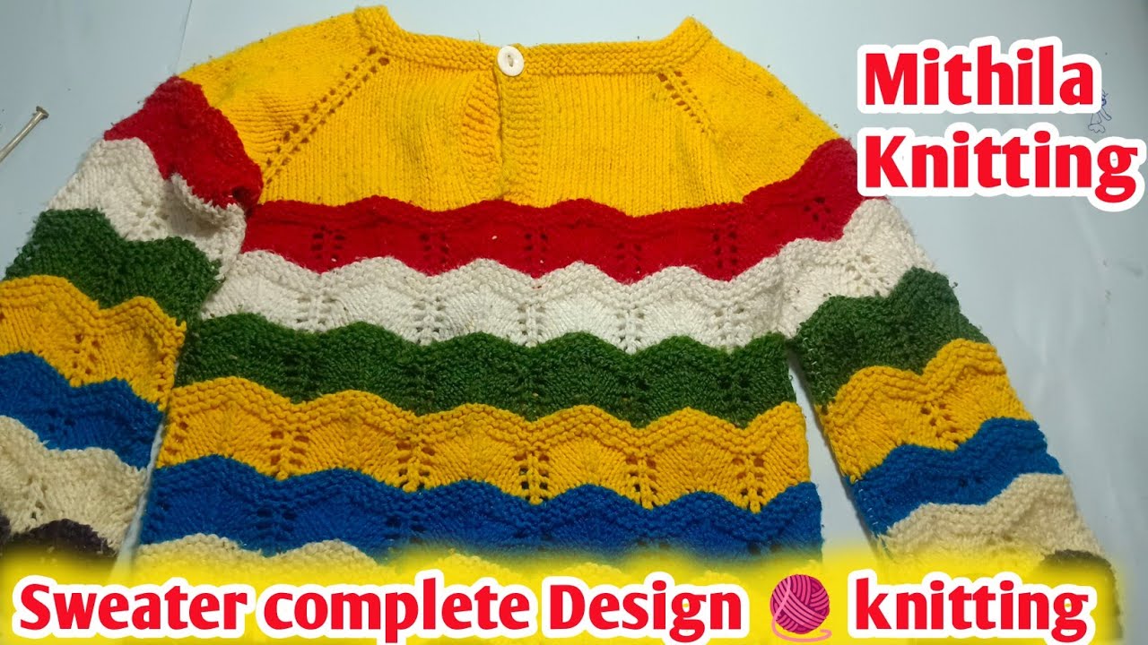 “Traditional Mithila Knitting Sweater | Unique & Stylish 🧶 Latest Mithila Knitting Sweater Design 