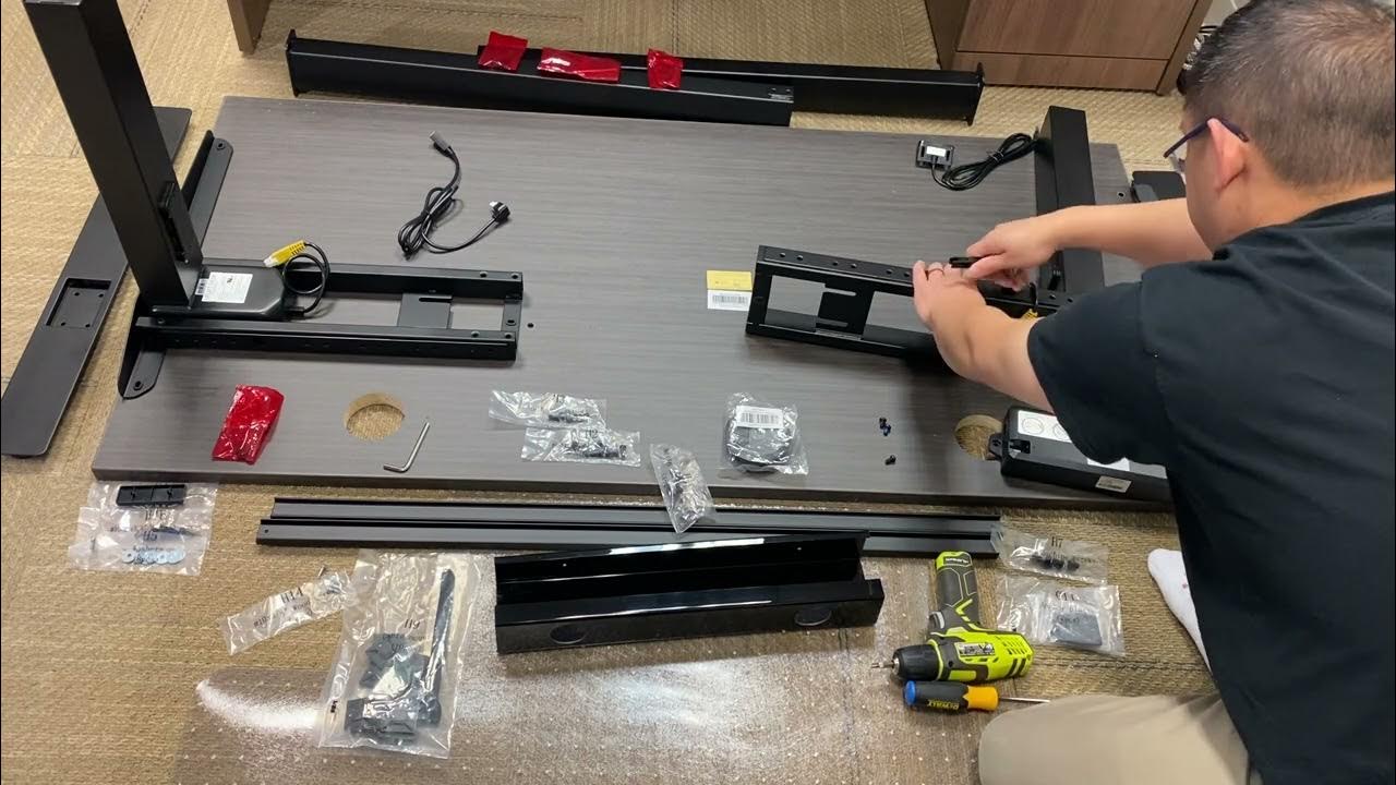 Installation and Assembly of an UPLIFT V2 Standing Desk 45 Min One