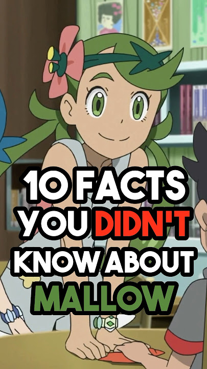 Mallow Pokémon Facts YOU DIDN’T KNOW 💚#shorts #pokemon #anime