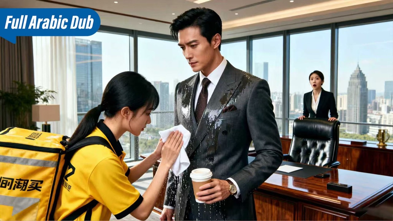 يقع الرئيس في حب عامل التوصيل! ويكتشف أنه الأب الحقيقي لطفلها! #cdrama #viral