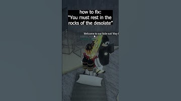 Je moet rusten in de rotsen van de verlatenheid - HOE JE #fisch #roblox #shorts KUNT OPLOSSEN
