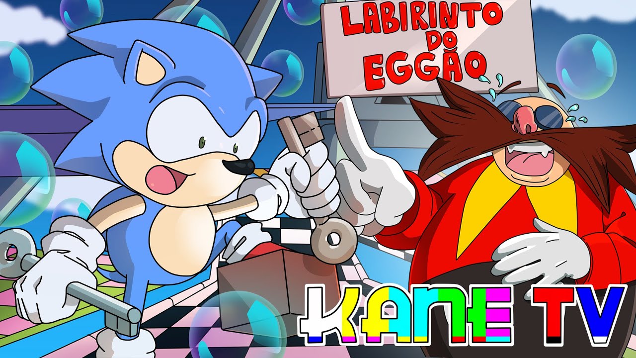 SONIC NO LABIRINTO DO EGGÃO