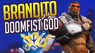 BEST OF BRANDITO - THE DOOMFIST GOD  (Overwatch Doomfist Montage & Facts)