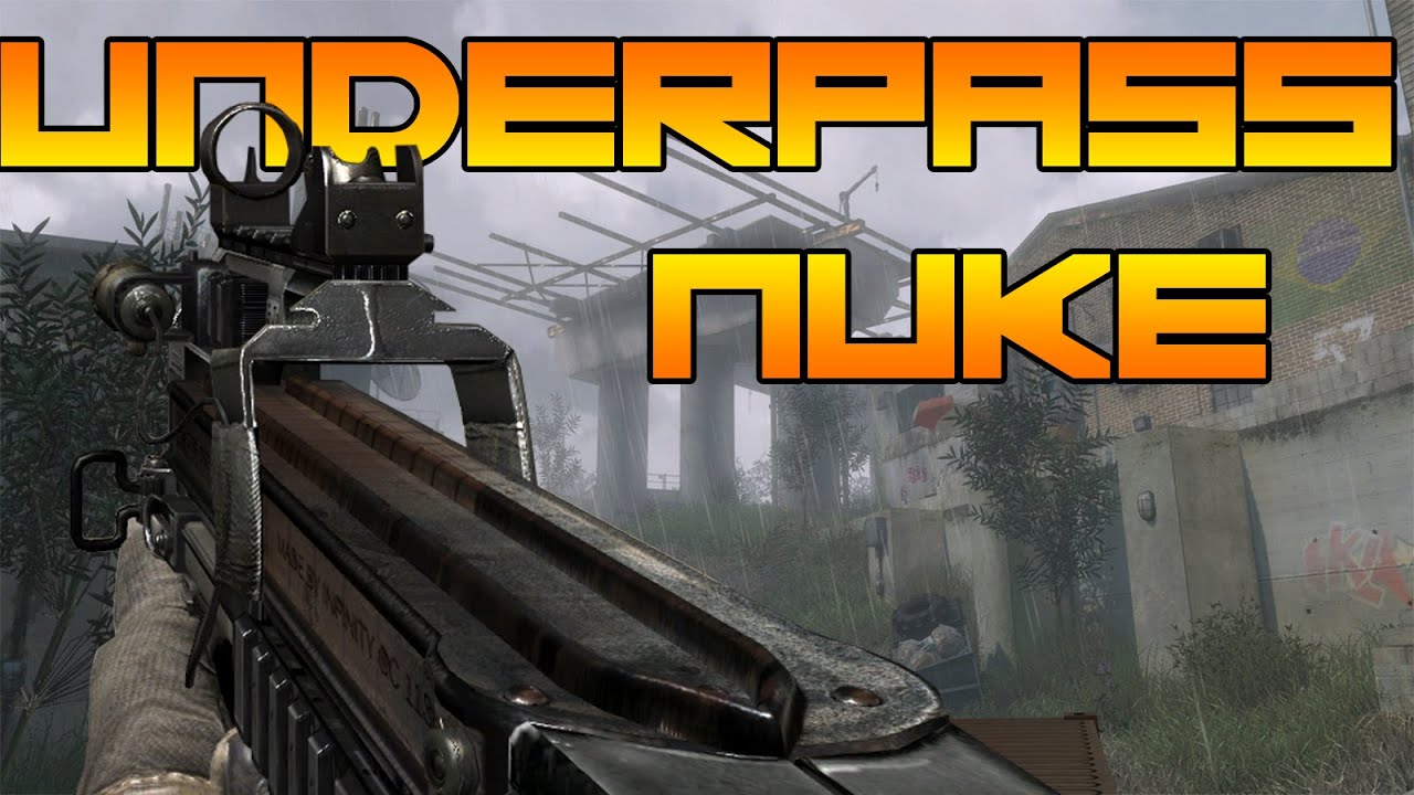 Tactical Nuke Underpass Call of Duty Modern Warfare 2 COD MW2 - YouTube