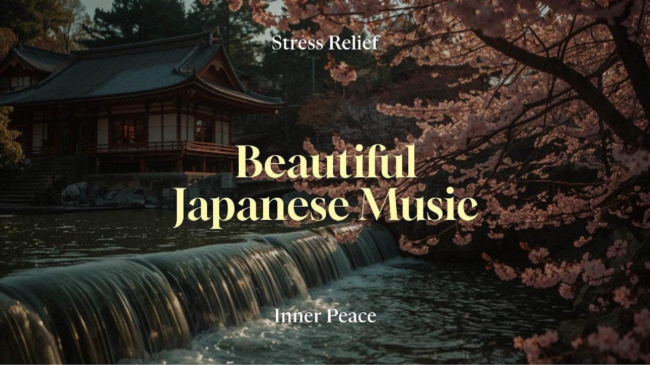 🌸 Relax with Japanese Bamboo Flute | Beautiful Japanese Music for Stress Relief, Sleep & Inner Peace