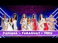 MISS UNIVERSE - PANAMA PARAGUAY PERU