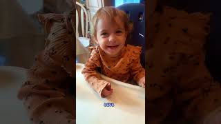 When baby learns a new language and moments with PAPA #familymemories 