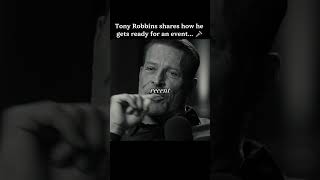 Tony Robbins | What He Actually Does Before Walking on Stage