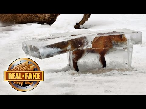 4 Animals Frozen Alive - real or fake?