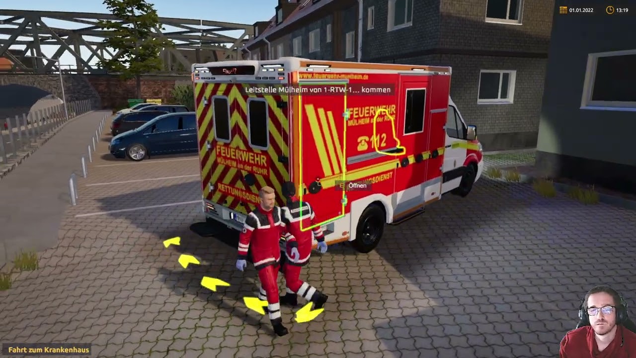 Notruf112 2 | Die Feuerwehr Simulation | NotfallTV Hilflose Person Türen Notöffnung
