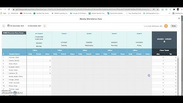 Plusportals attendance
