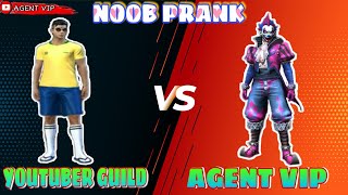 Youtuber Guild Vs Agent Vip Best Vs Best Global Players Gameplay Agent Official Free Fire