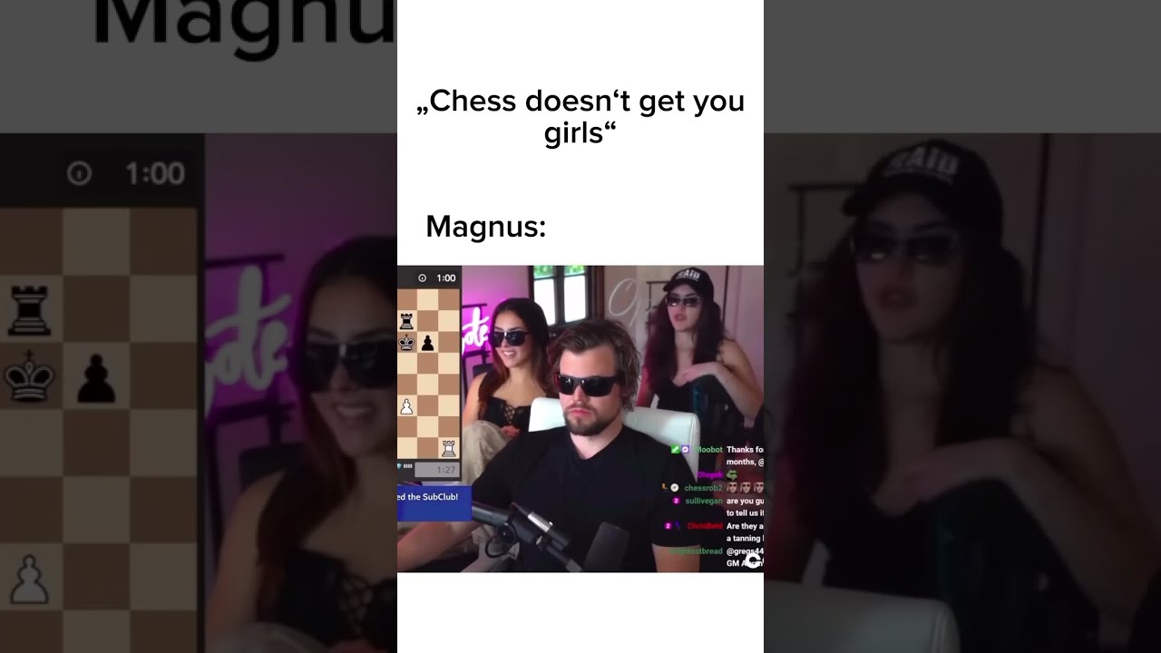 Magnus With Chess Rizz Shorts Chesscom