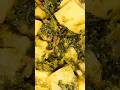 Aalu palak sabji recipe #shortsfeed #food #recipe #tranding #cooking#easyrecipe #indianrecipe#foodie