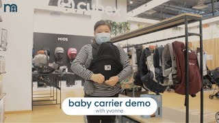 Mothercare Babyfair 2021 Baby Carrier Demo