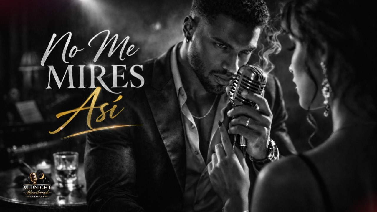 No me mires así… (Lyric Video) | Balada sensual y dolorosa de amor