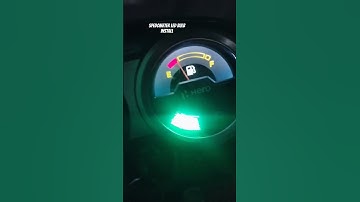 splendor Speedometer Modified|| splendor speedometer Led Bulb Install || Splendor Modified 2023