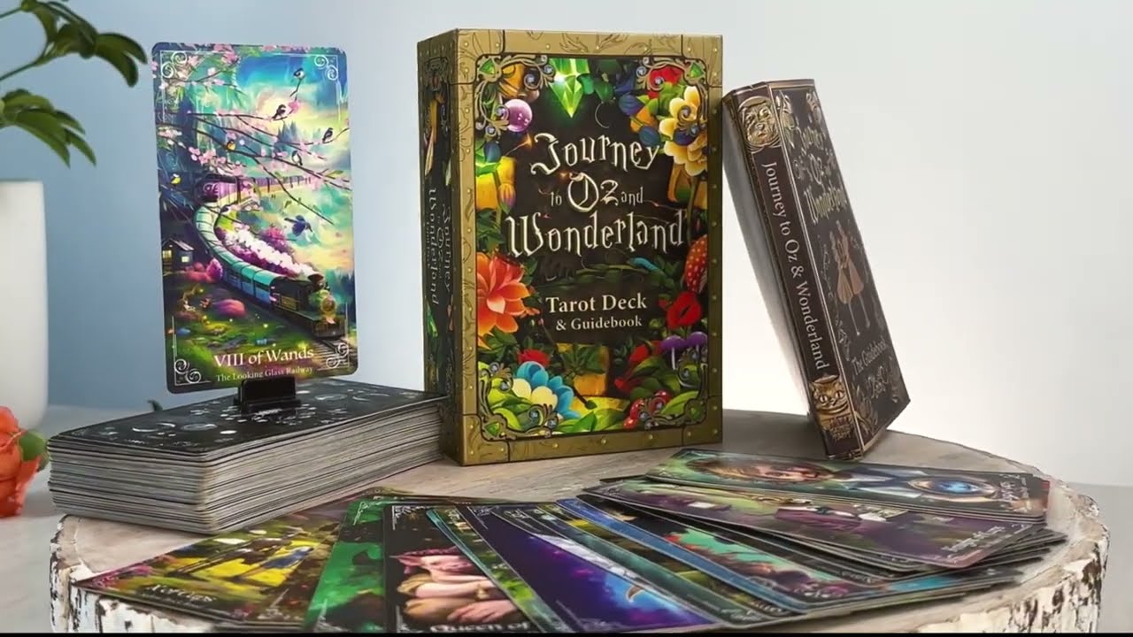 Journey to Oz and Wonderland Tarot (Standard Edition) is now available on Etsy!
