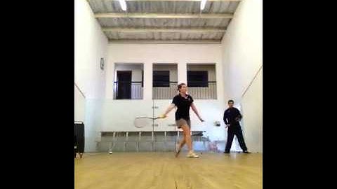 Squash Cannon in action