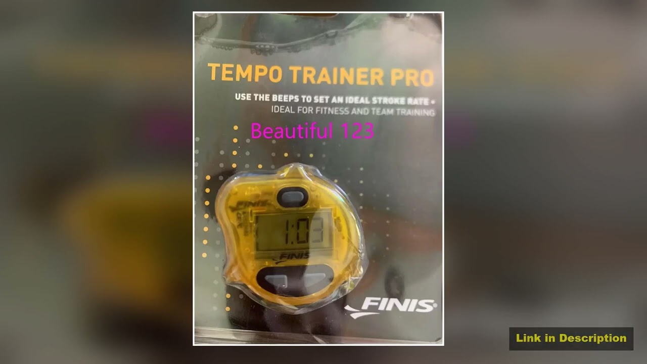 new Finis metronome swimming rhythm professional waterproof waterproof running riding frequency