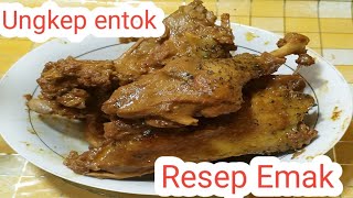 Resep Emak Emang Juara Ungkep Entok viral youtuberpemula2023 ungkep entok