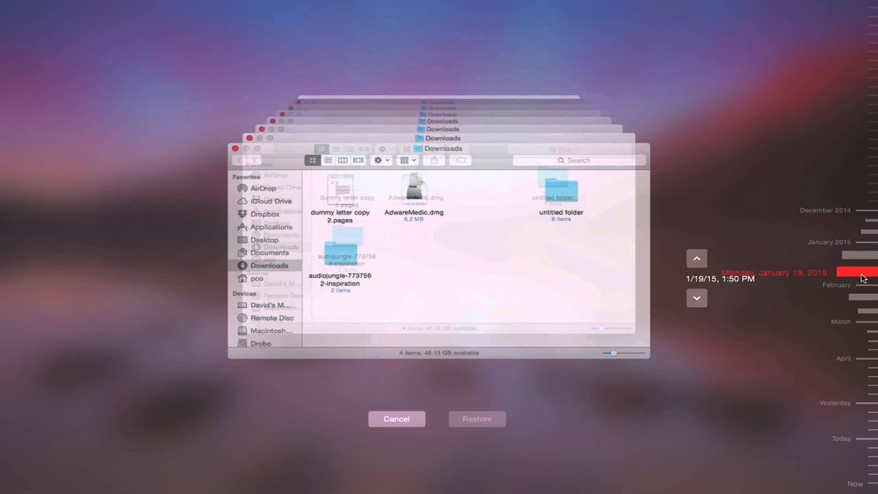 mac time machine server