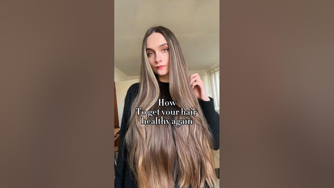 how-to-get-your-hair-healthy-again-youtube