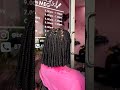 Bantu Knot Knotless Braids.