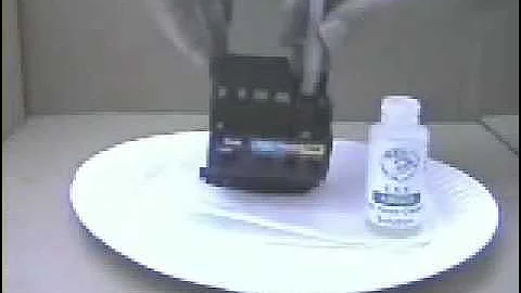 CANON PRINT HEAD  CLEANING VIDEO