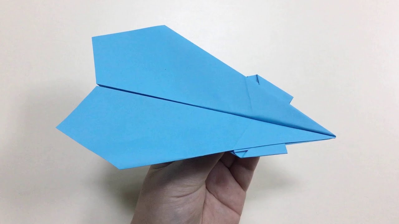 Avion en Papier qui vole très bien et longtemps. Comment Faire un Avion