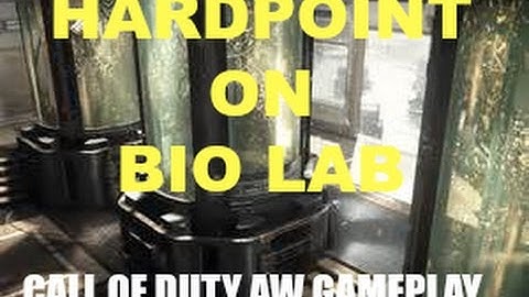 Quad feed! - Hardpoint on Bio Lab - COD AW Gameplay