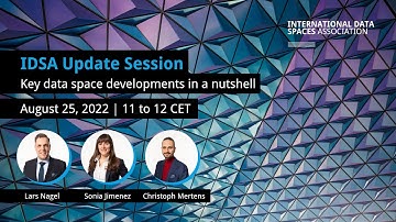 IDSA Update Session | Key data space developments in a nutshell