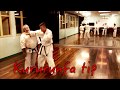 Kururunfa tip: Combination near end of kata