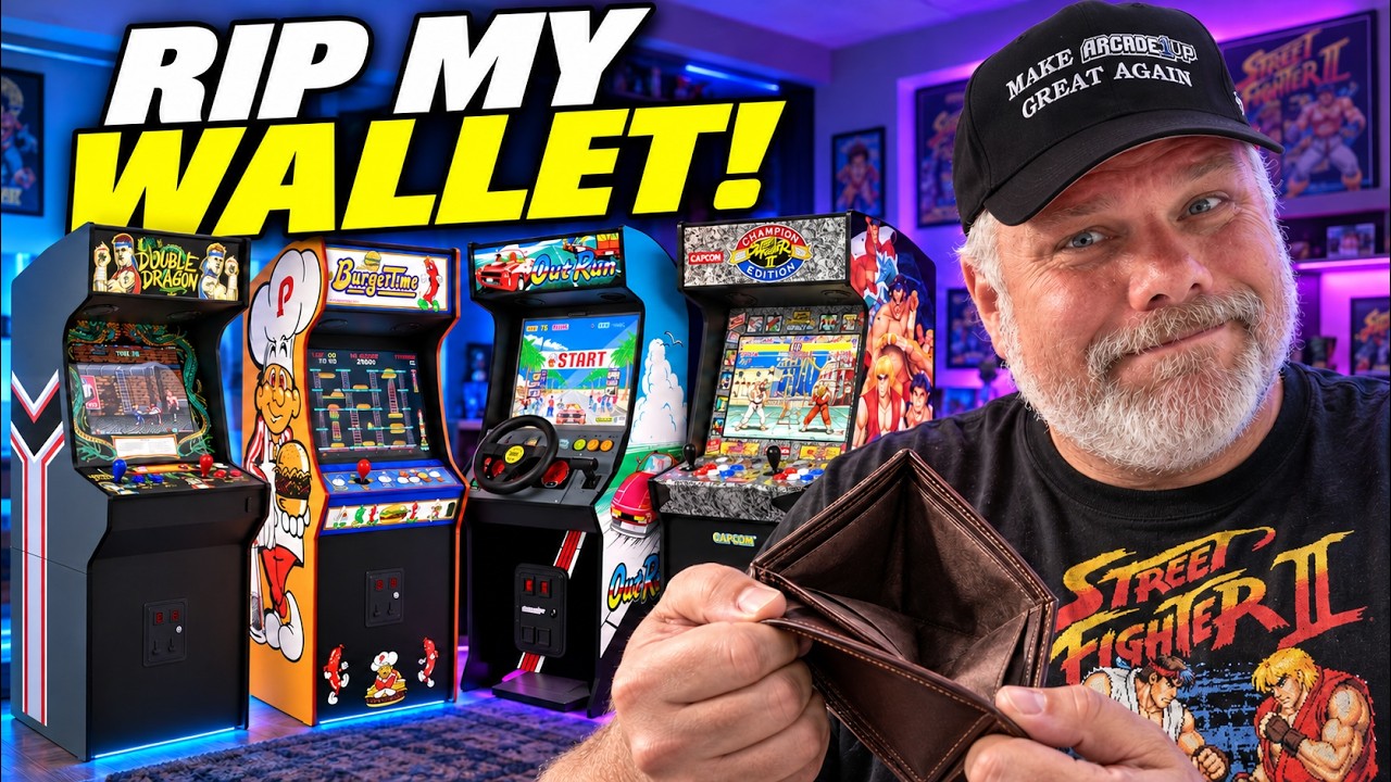 The Most Expensive Month In Home Arcade History? Arcade1Up & Iconic Arcade