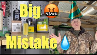john deere 1025r: green farm parts service kit, don't make this mistake 🤬