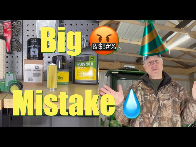 John Deere 1025R: Green Farm Parts Service Kit, Don't Make This Mistake 🤬 class=