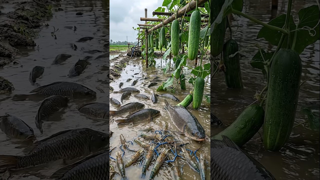 Wow! Amazing Polo Fishing Videos ! Best Big Fish Catching ! Primitive Technique fishing #fish #india