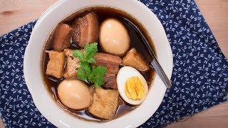 Five Spice Pork Belly Stew w/ Eggs (Instant Pot & Stovetop Recipe) “Kai Palo' ไข่พะโล้