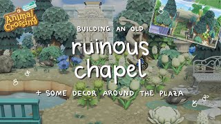 Building An Old Ruinous Chapel (while sleep deprived) // Lets Play - Animal Crossing New Horizons